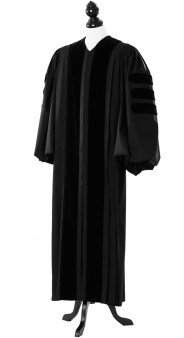 Deluxe Black Clergy Talar