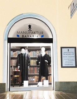 Schaufenster hochwertigste Robe